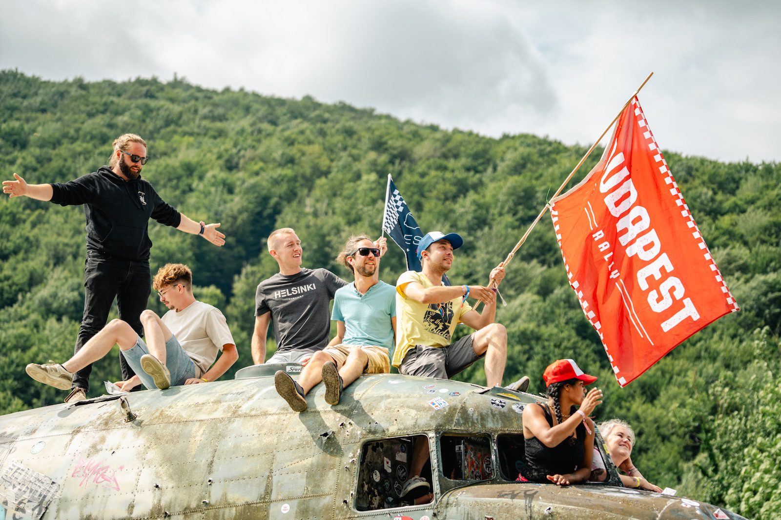 Petit stop sur un avion abandonné près de Plitvice